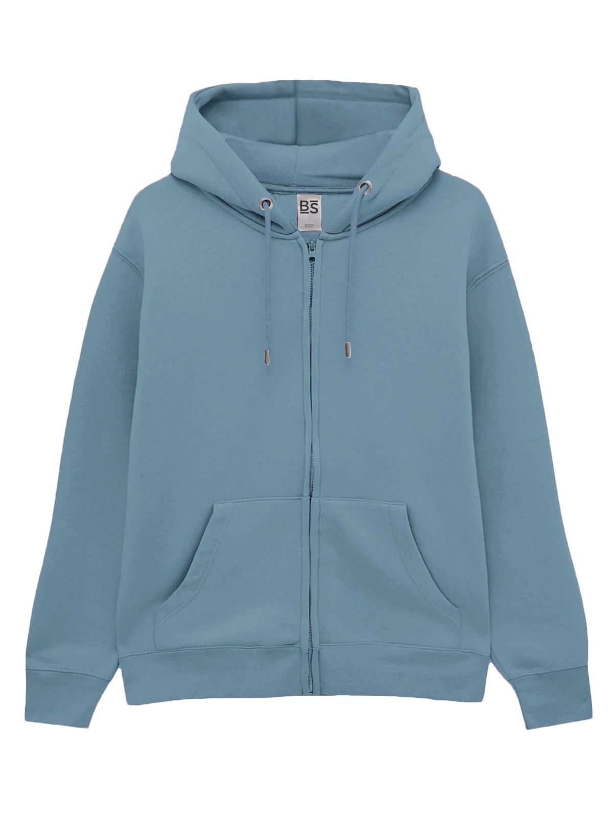 BS Berry Felpa Leggera Con Cappuccio e Zip Uomo
