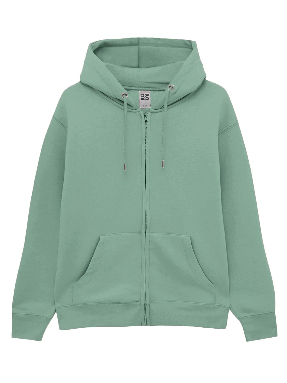 BS Berry Felpa Leggera Con Cappuccio e Zip Uomo
