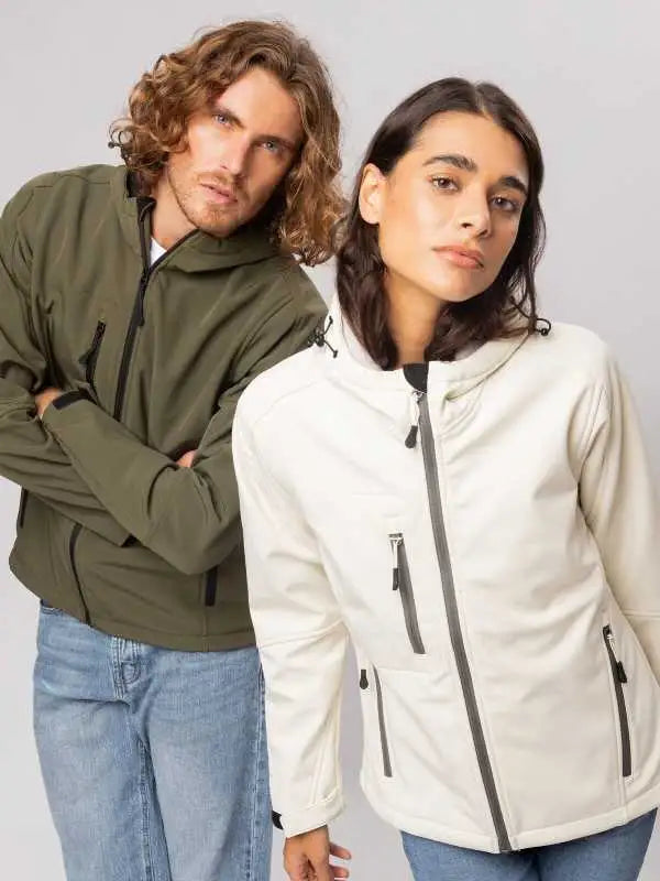 BS Giacca Softshell Con Cappuccio Storm Uomo