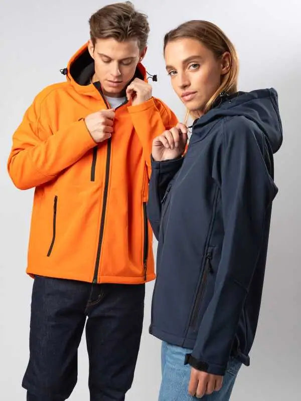 BS Giacca Softshell Con Cappuccio Storm Uomo