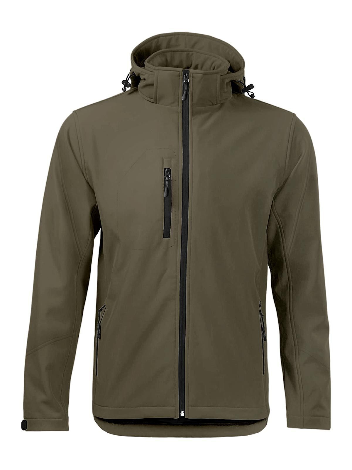 BS Giacca Softshell Con Cappuccio Storm Uomo