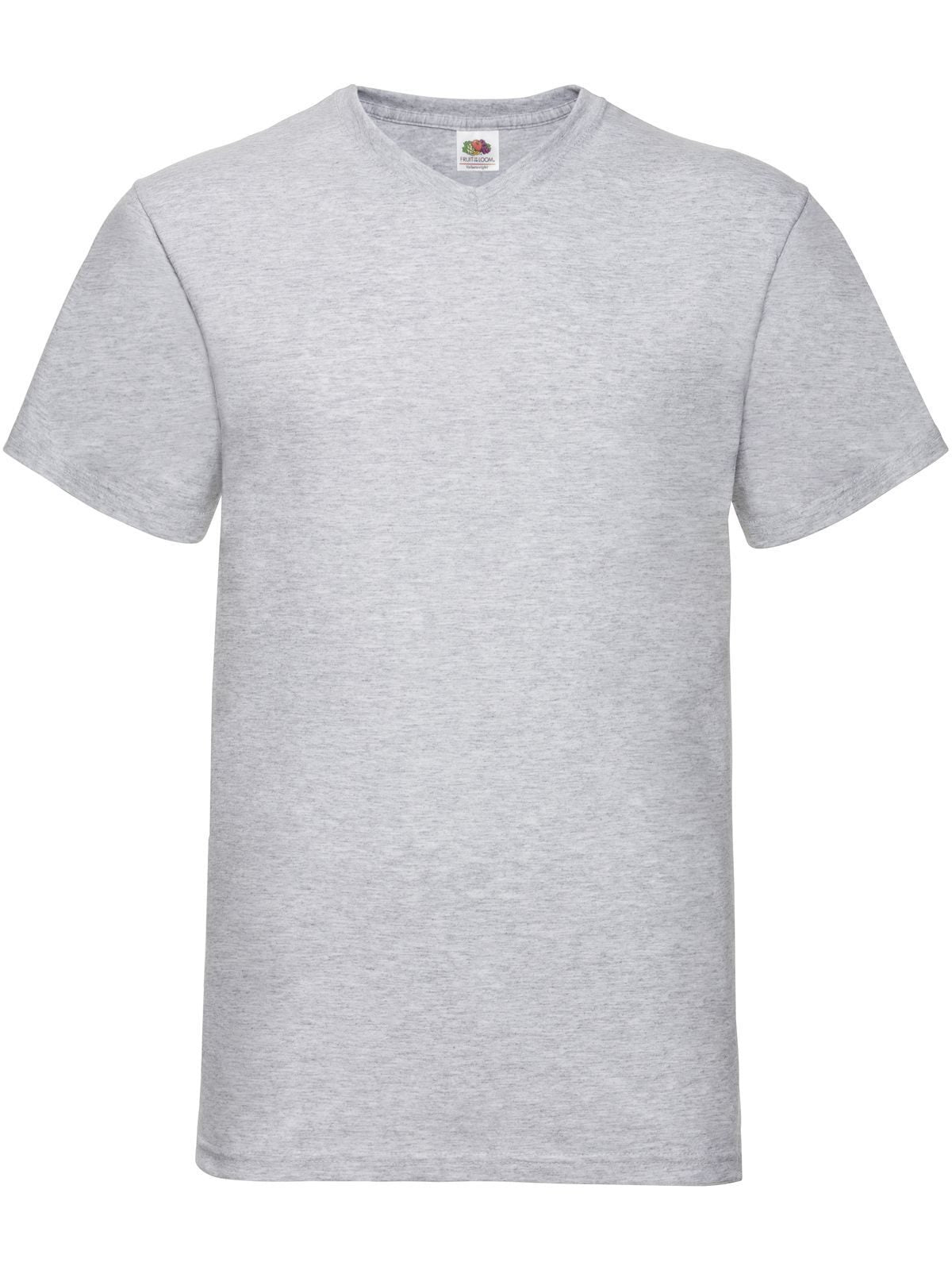 Fruit of the Loom Valueweight T-Shirt Scollo V Uomo