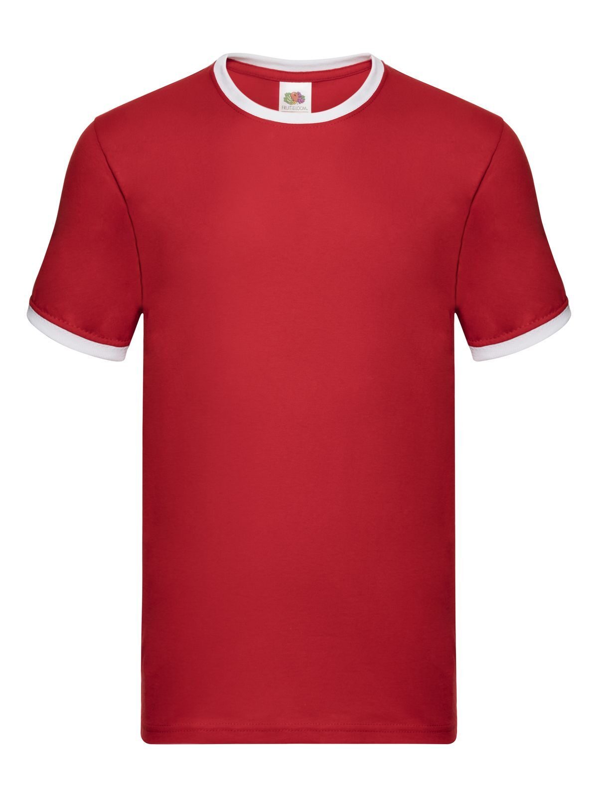 Fruit of the Loom Valueweight T-Shirt Uomo Manica Corta Ringer