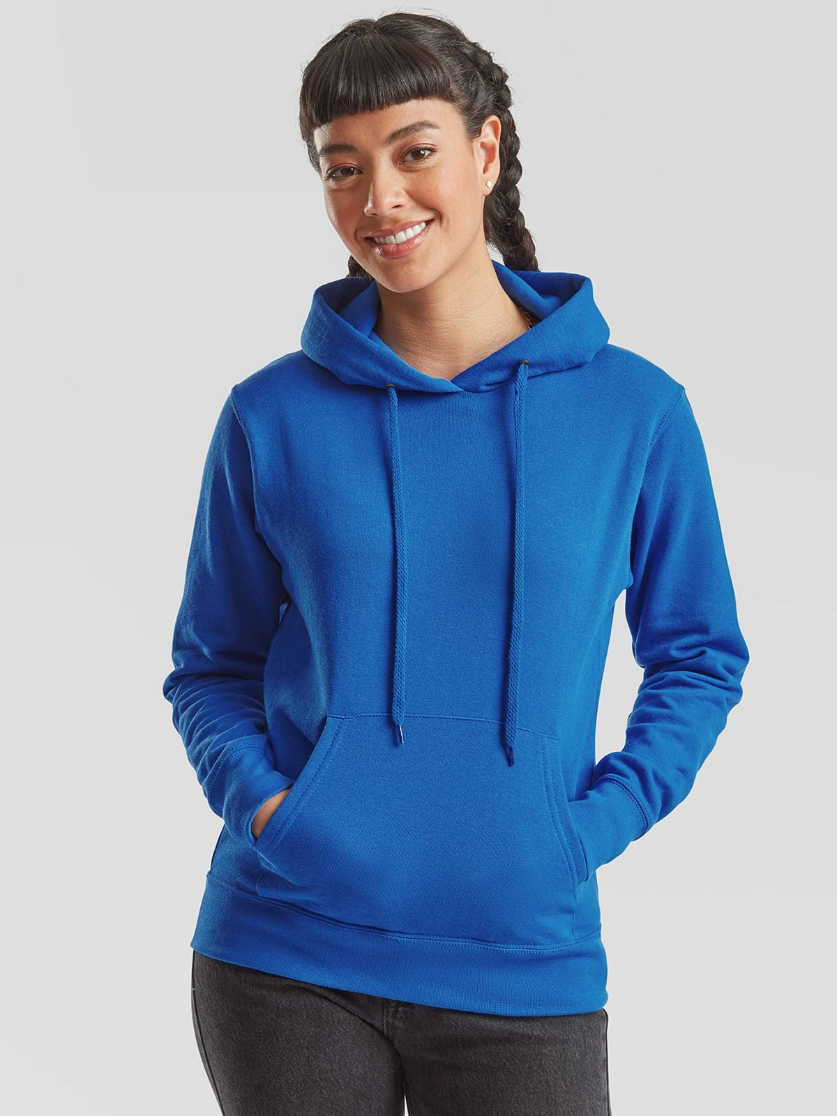Fruit of the Loom Classic Felpa Con Cappuccio Donna