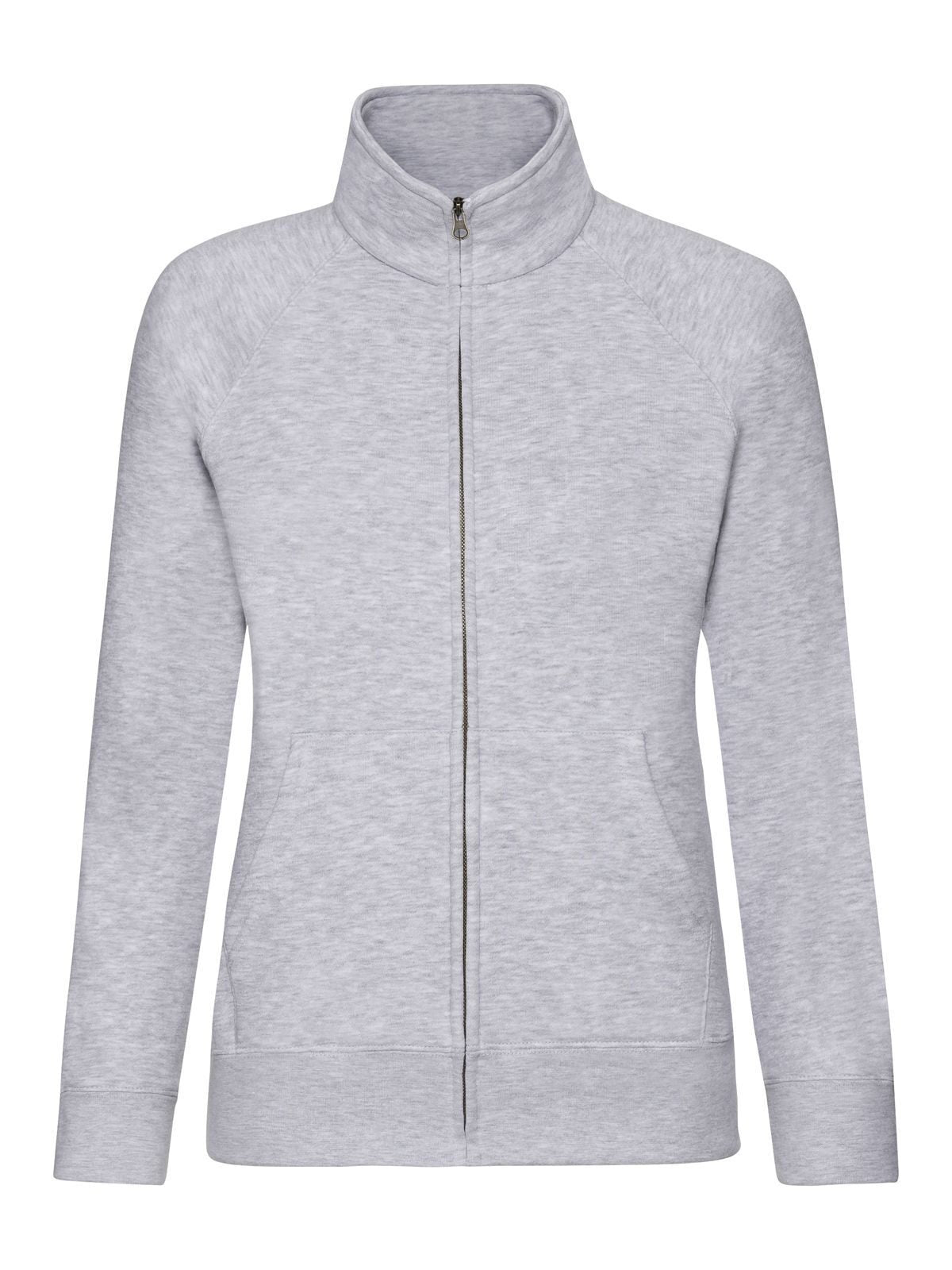 Fruit of the Loom Premium Felpa Zip Intera Donna