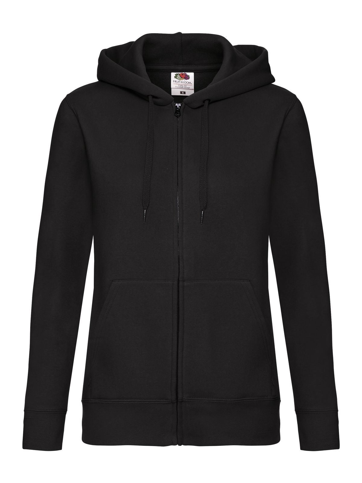 Fruit of the Loom Premium Felpa Con Cappuccio e Zip Donna