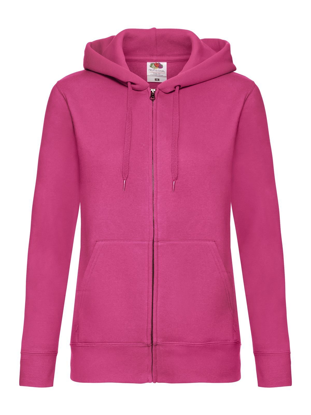 Fruit of the Loom Premium Felpa Con Cappuccio e Zip Donna