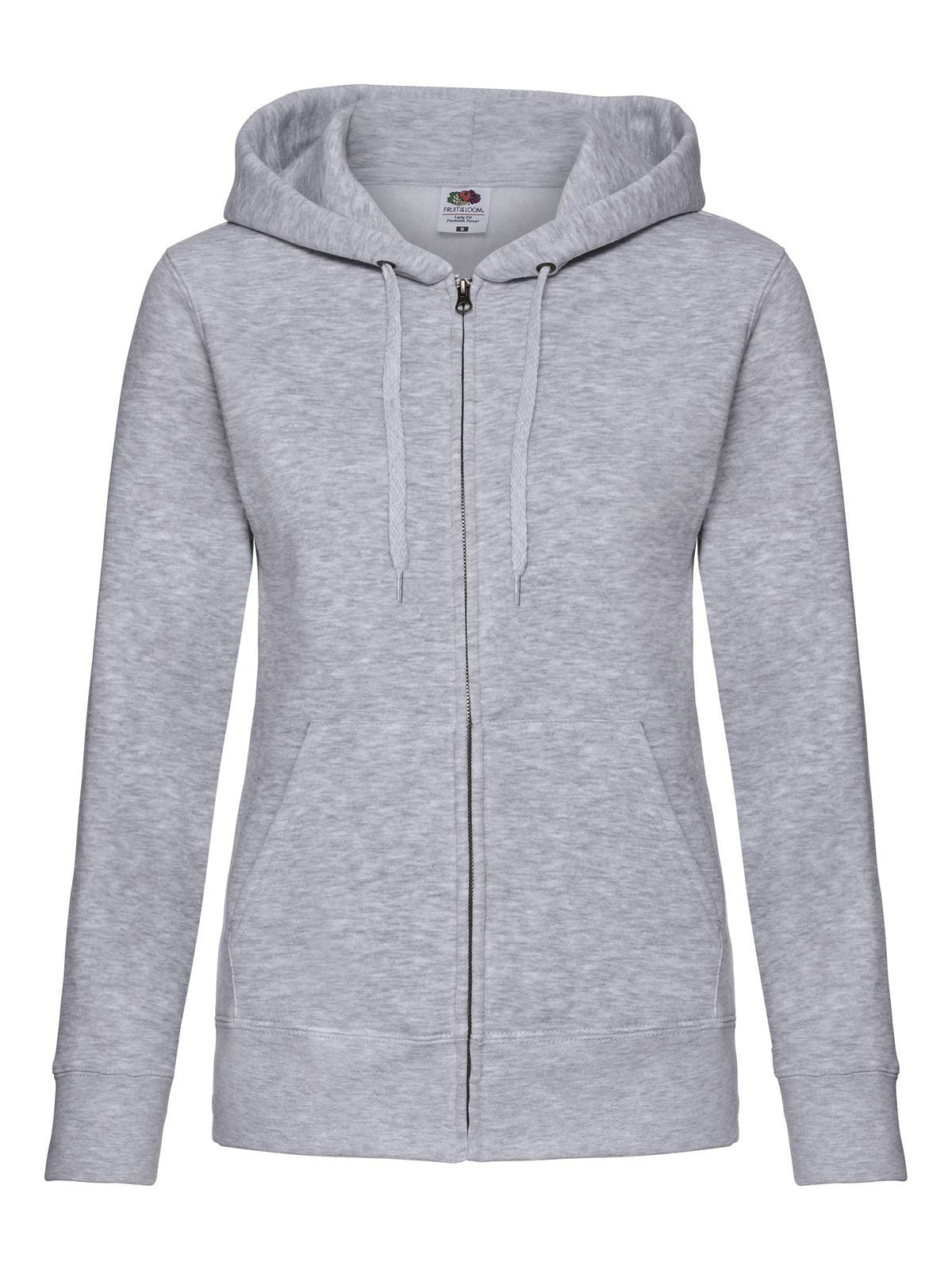 Fruit of the Loom Premium Felpa Con Cappuccio e Zip Donna