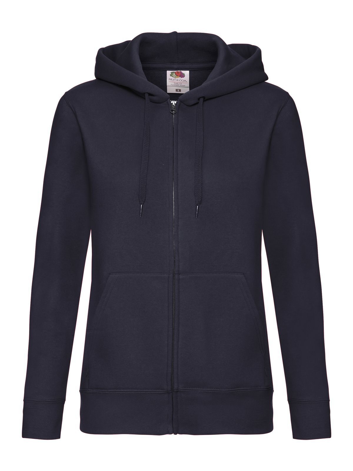 Fruit of the Loom Premium Felpa Con Cappuccio e Zip Donna