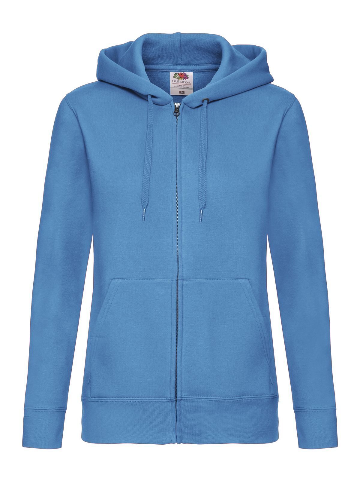 Fruit of the Loom Premium Felpa Con Cappuccio e Zip Donna
