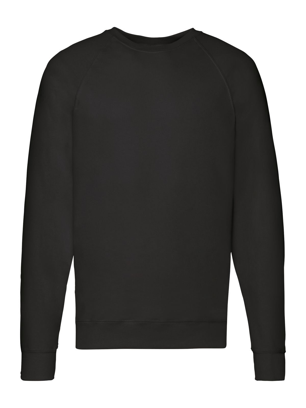 Fruit of the Loom Lightweight Felpa Girocollo Leggera Raglan Uomo