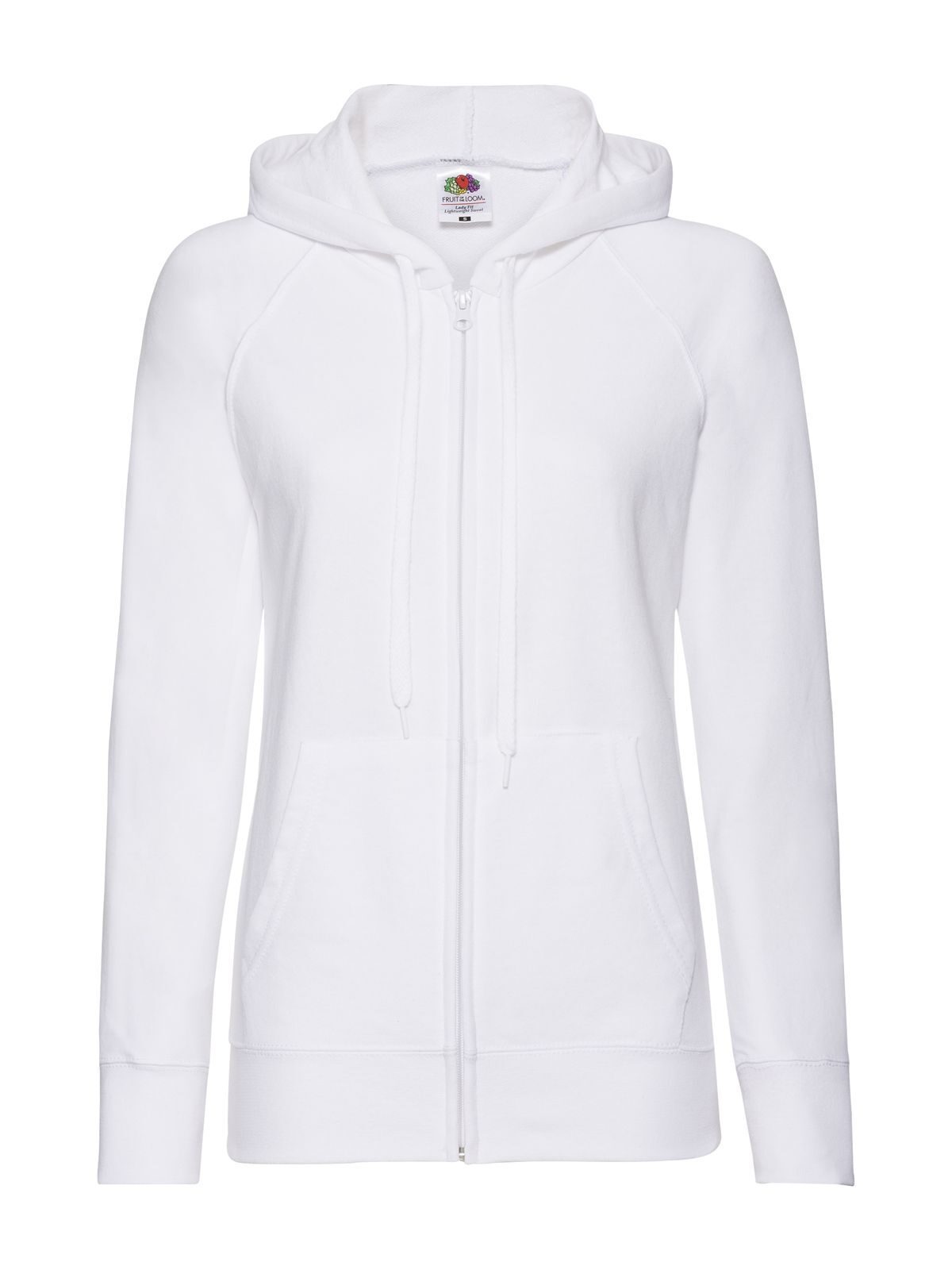 Fruit of the Loom Felpa Con Cappuccio e Zip Leggera Donna