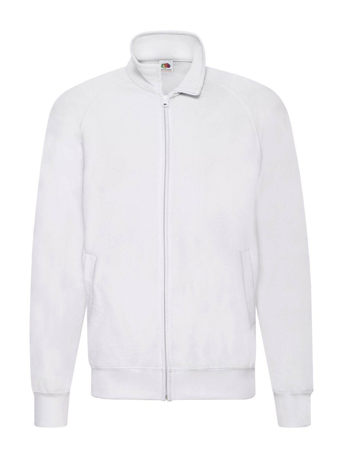 Fruit of the Loom Lightweight Felpa Zip Intera Leggera Uomo