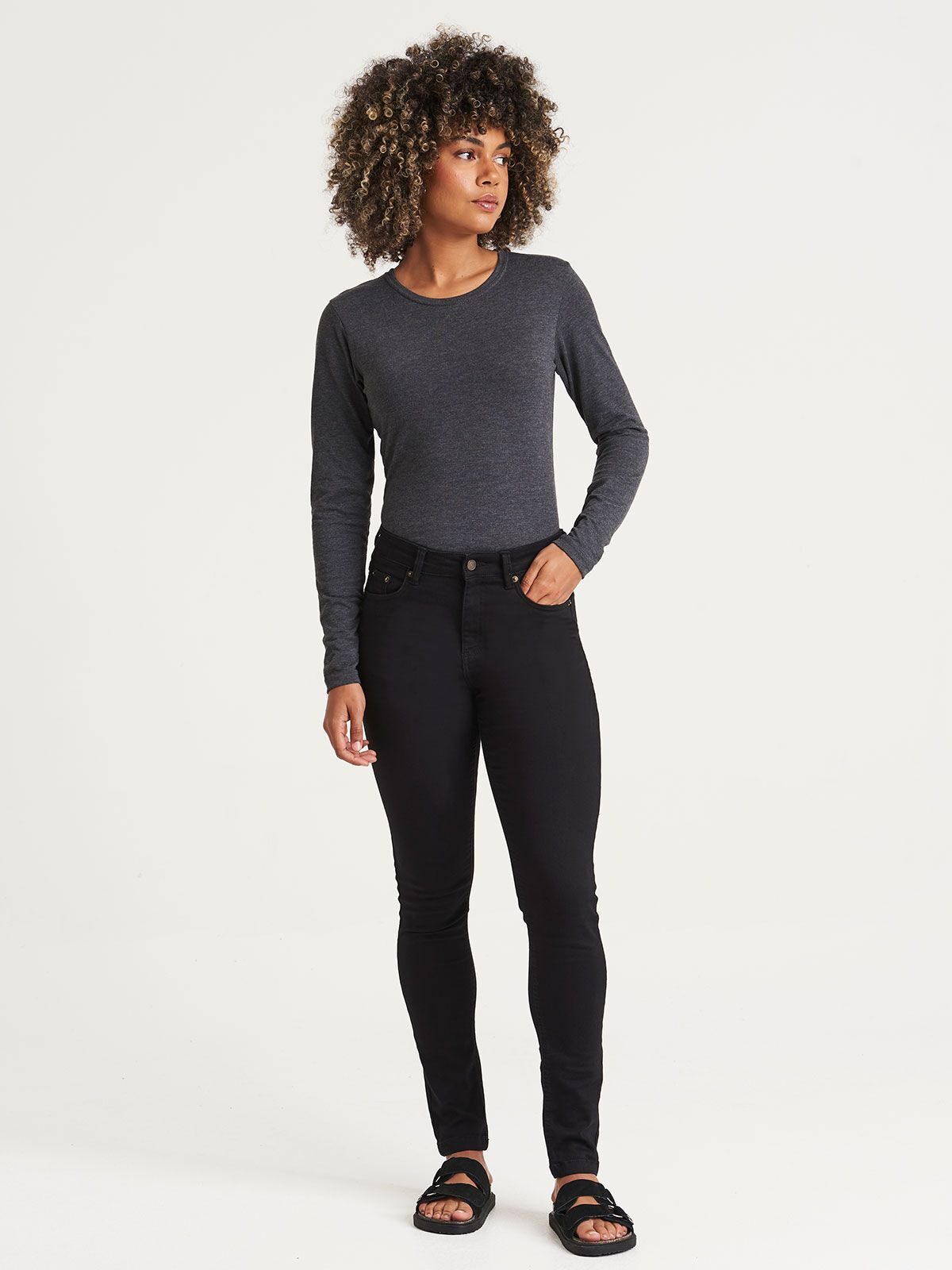 So Denim by AWDis Ladies Lara Skinny Jeans