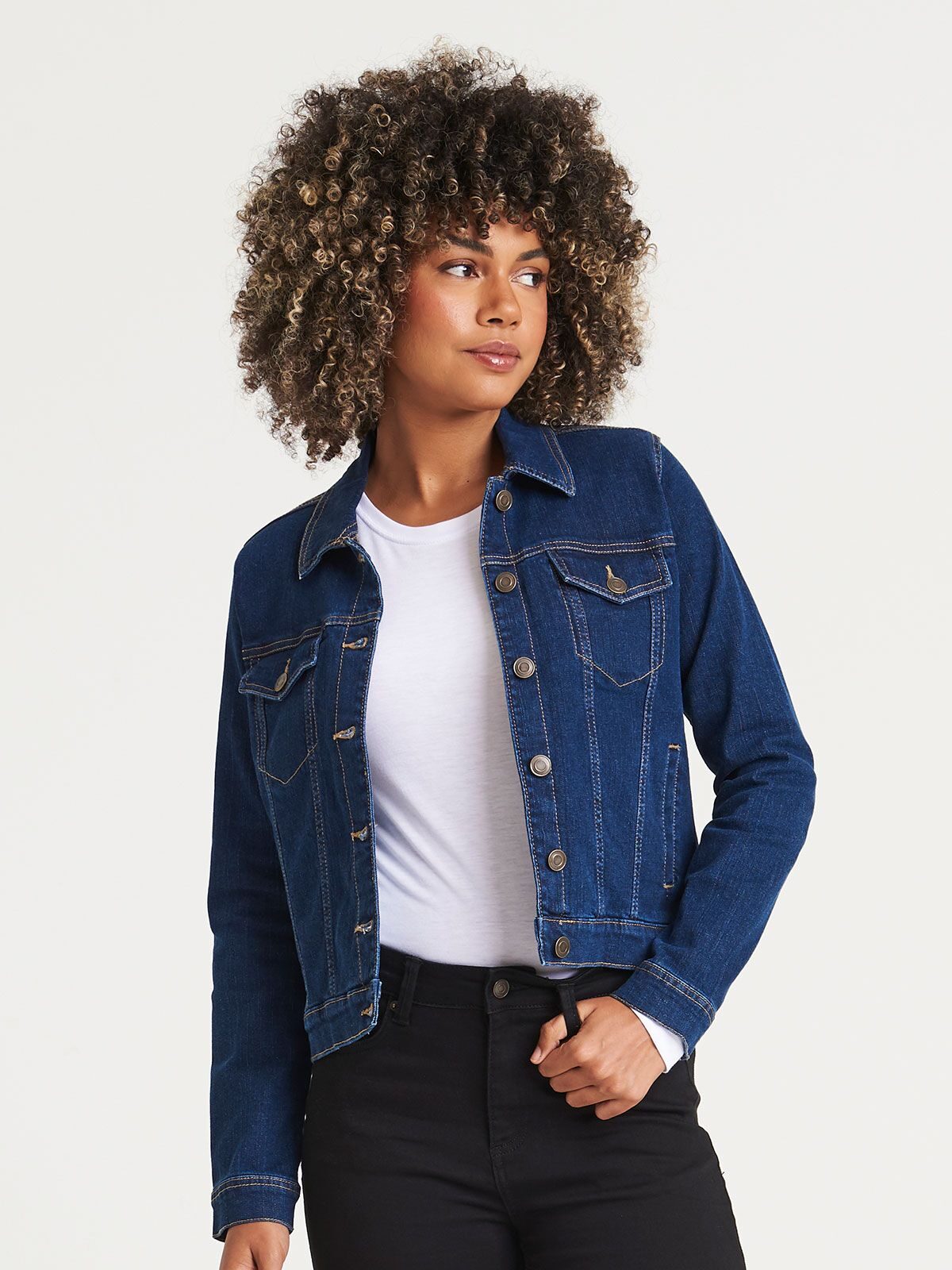 So Denim by AWDis Olivia Denim Jacket
