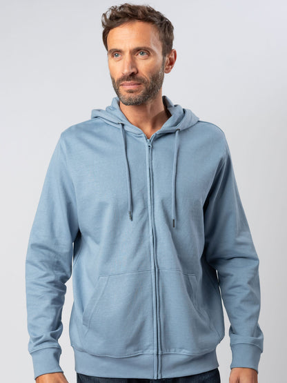 BS Berry Felpa Leggera Con Cappuccio e Zip Uomo