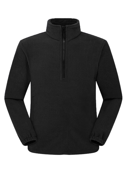 BS Felpa Micropile Mezza Zip Polaris Uomo