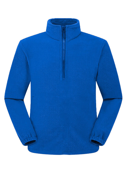 BS Felpa Micropile Mezza Zip Polaris Uomo