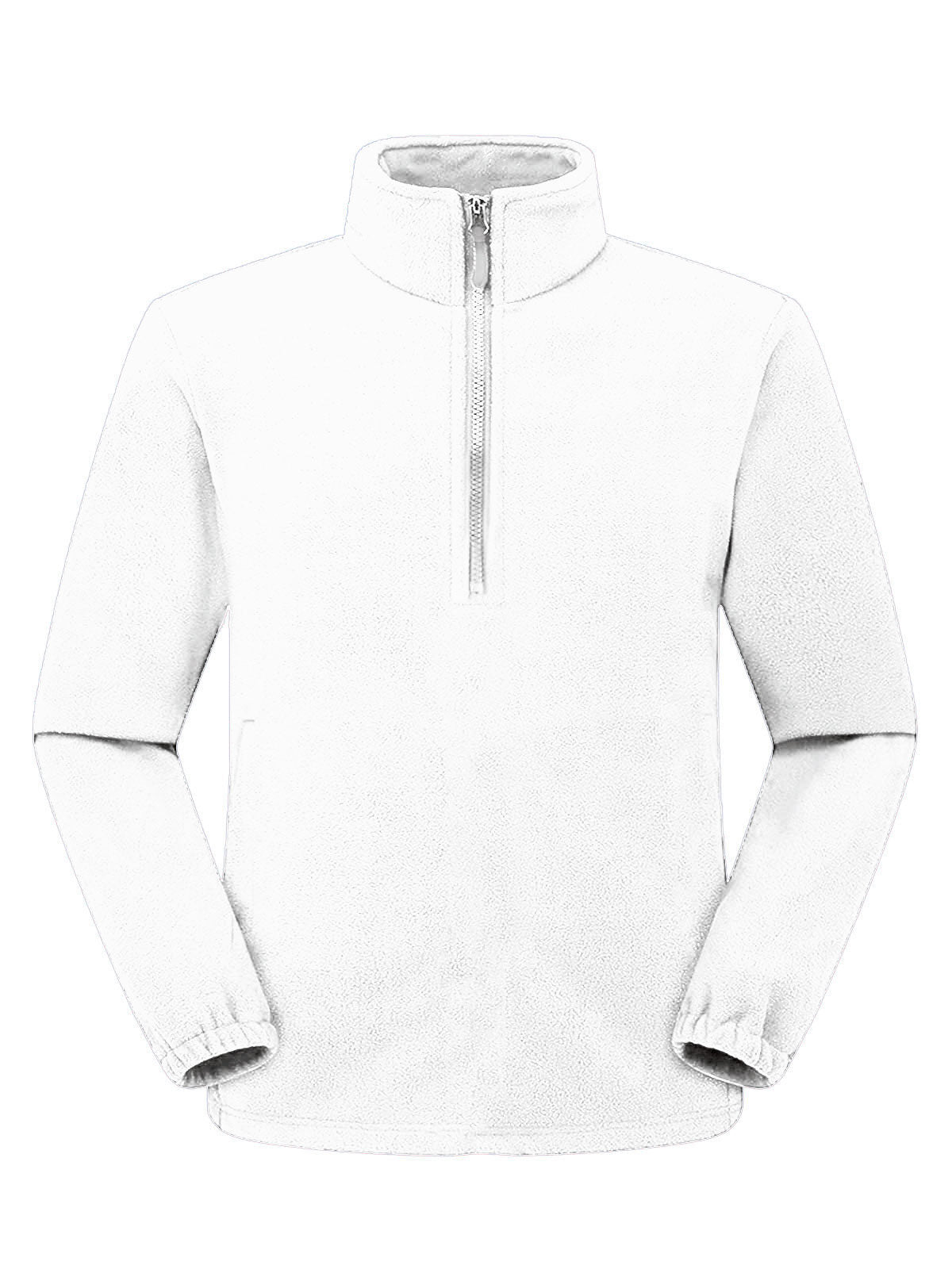 BS Felpa Micropile Mezza Zip Polaris Uomo