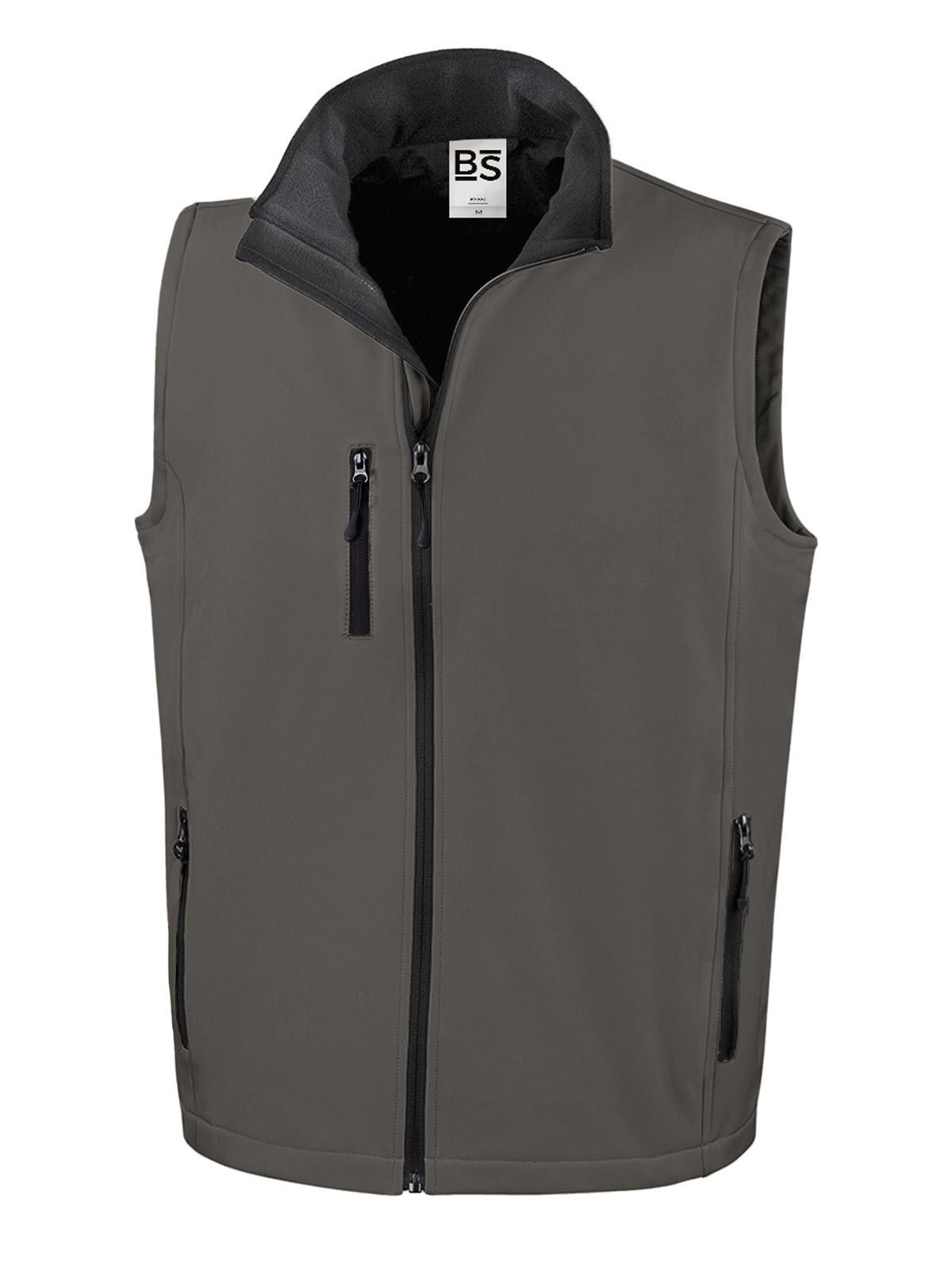 BS Gilet Smanicato Softshell Traveller Uomo