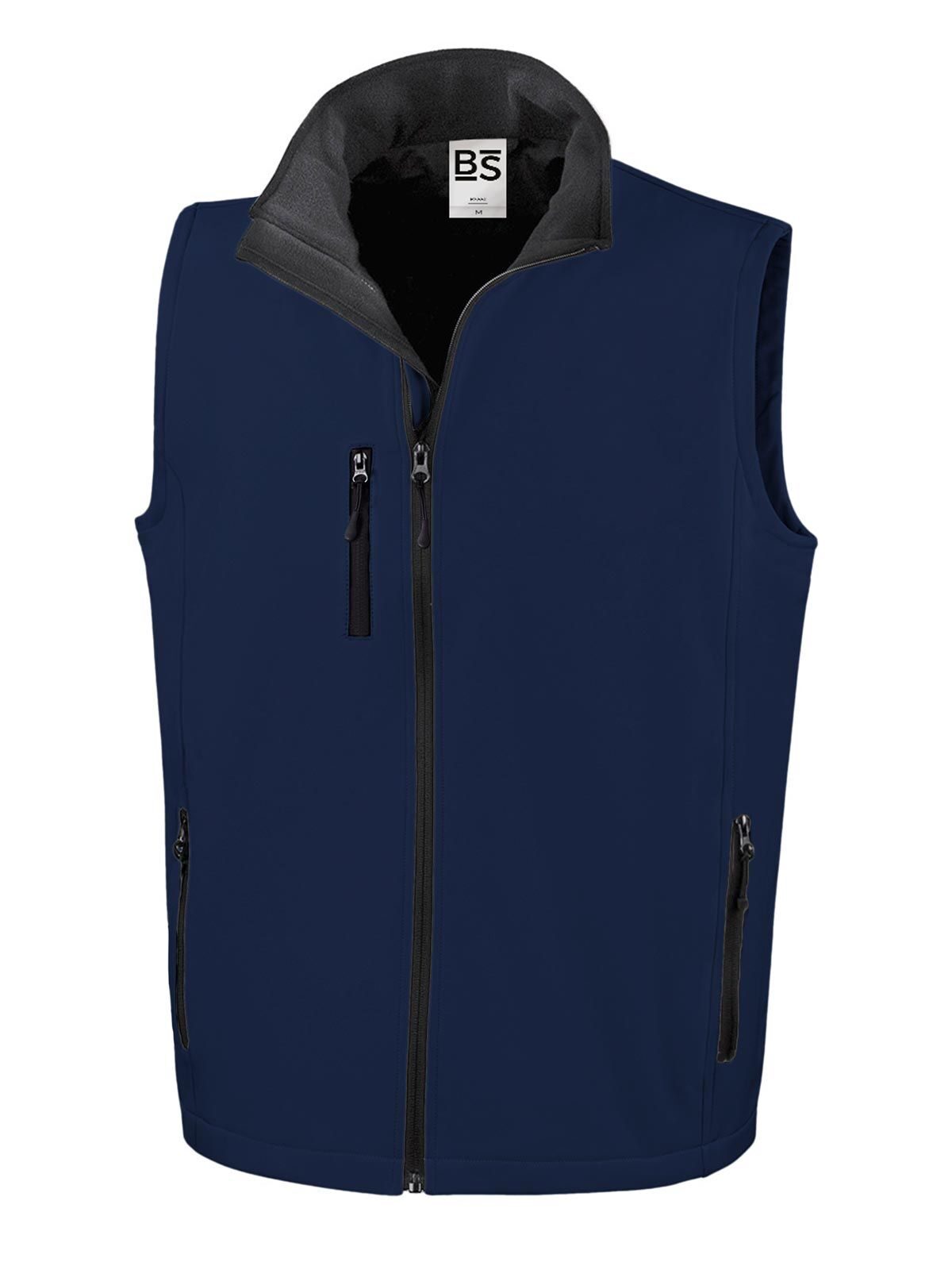 BS Gilet Smanicato Softshell Traveller Uomo