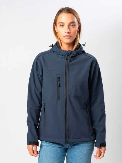 BS Giacca Softshell con Cappuccio Donna Storm Women