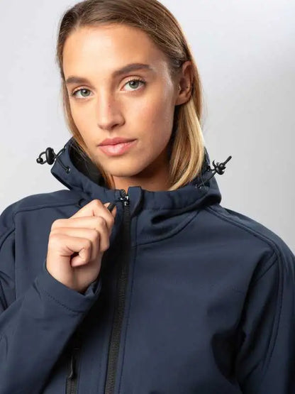 BS Giacca Softshell con Cappuccio Donna Storm Women