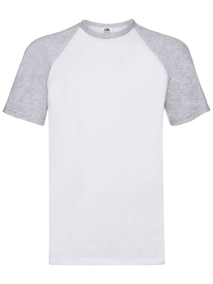 Fruit of the Loom Valueweight Manica Corta Baseball