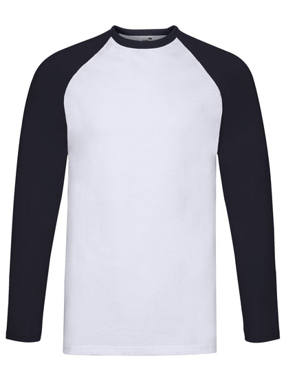 Fruit of the Loom Valueweight Manica Lunga Baseball