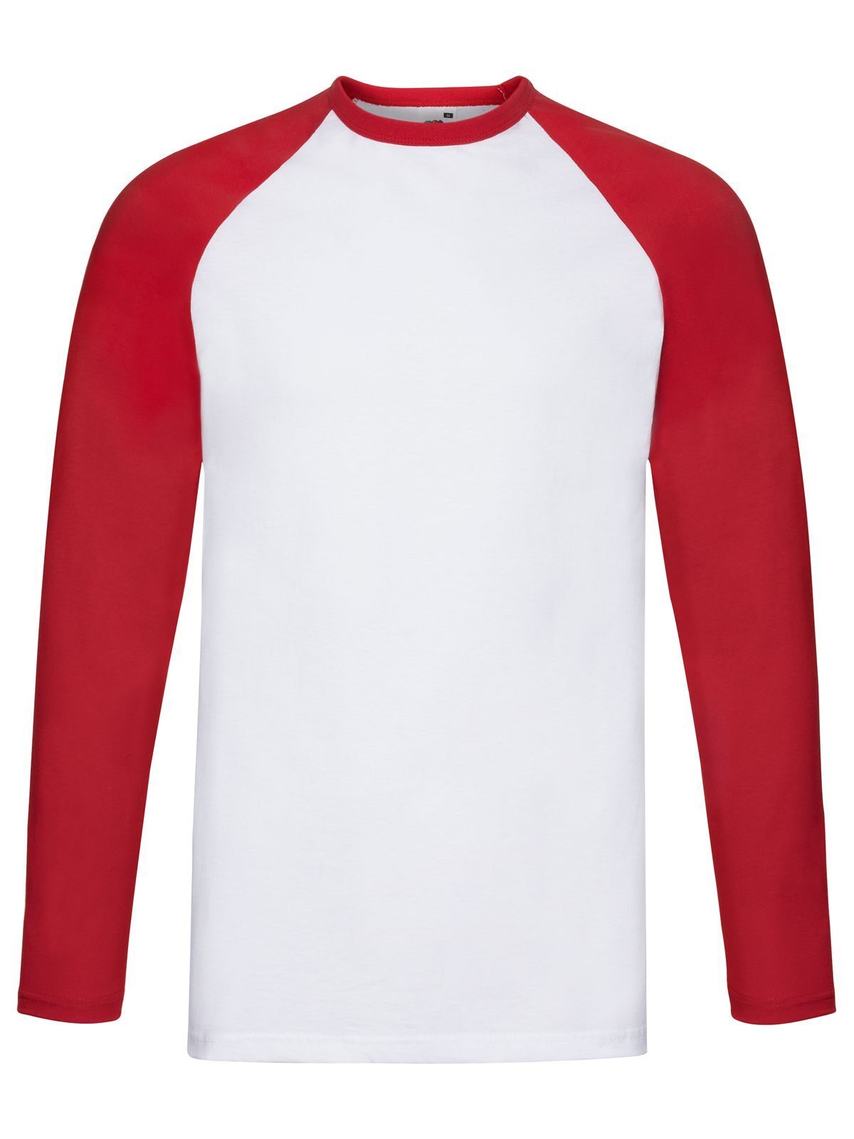 Fruit of the Loom Valueweight Manica Lunga Baseball