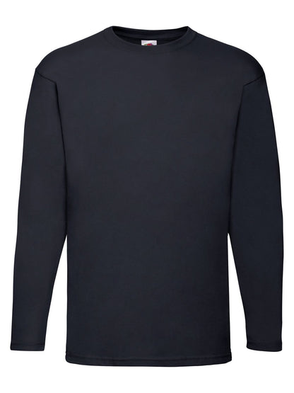 Fruit of the Loom Valueweight T-Shirt Manica Lunga Uomo