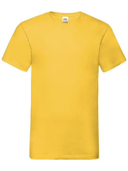 Fruit of the Loom Valueweight T-Shirt Scollo V Uomo