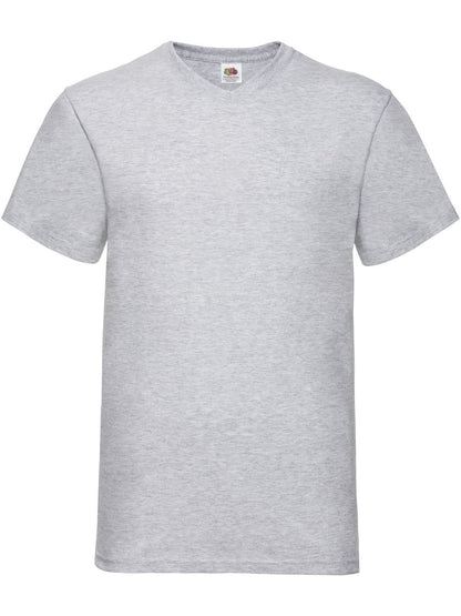 Fruit of the Loom Valueweight T-Shirt Scollo V Uomo