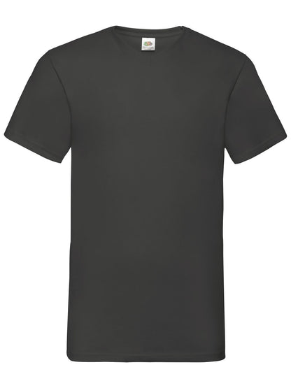 Fruit of the Loom Valueweight T-Shirt Scollo V Uomo
