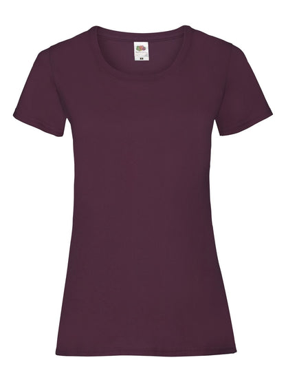 Fruit of the Loom Ladies Valueweight T-Shirt Donna