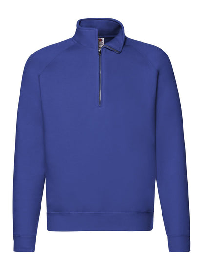 Fruit of the Loom Premium Felpa Mezza Zip Uomo