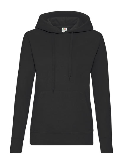 Fruit of the Loom Classic Felpa Con Cappuccio Donna