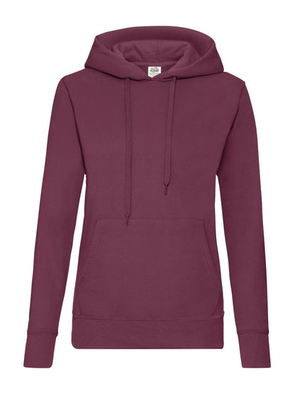 Fruit of the Loom Classic Felpa Con Cappuccio Donna