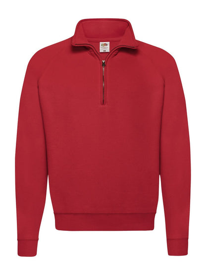 Fruit of the Loom Classic Felpa Mezza Zip Uomo