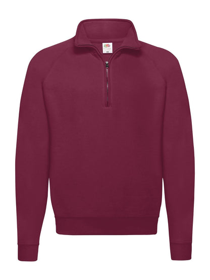 Fruit of the Loom Classic Felpa Mezza Zip Uomo