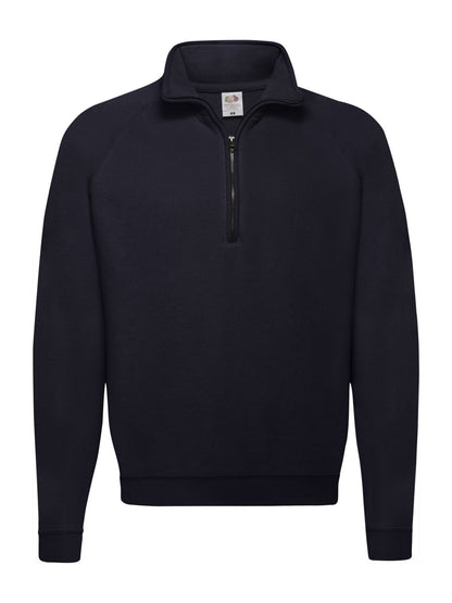 Fruit of the Loom Classic Felpa Mezza Zip Uomo