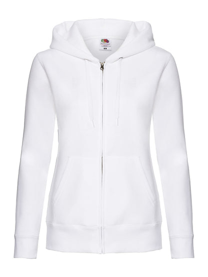 Fruit of the Loom Premium Felpa Con Cappuccio e Zip Donna