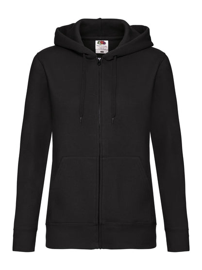Fruit of the Loom Premium Felpa Con Cappuccio e Zip Donna