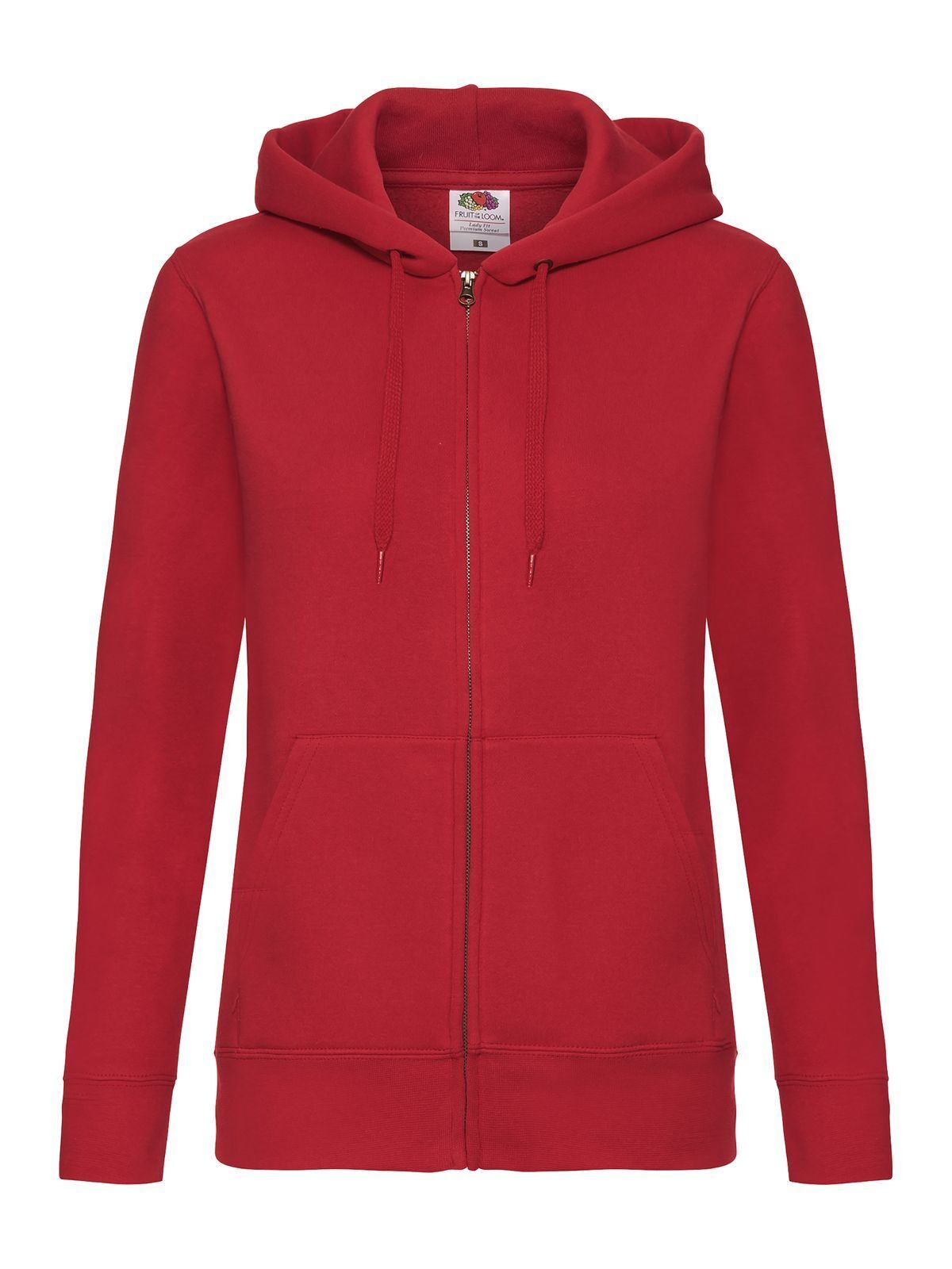 Fruit of the Loom Premium Felpa Con Cappuccio e Zip Donna