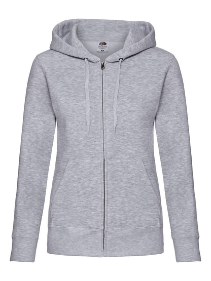 Fruit of the Loom Premium Felpa Con Cappuccio e Zip Donna
