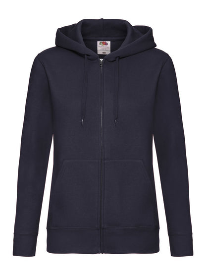Fruit of the Loom Premium Felpa Con Cappuccio e Zip Donna