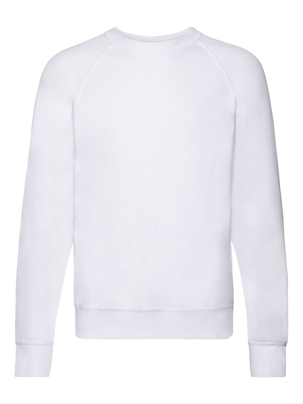 Fruit of the Loom Lightweight Felpa Girocollo Leggera Raglan Uomo