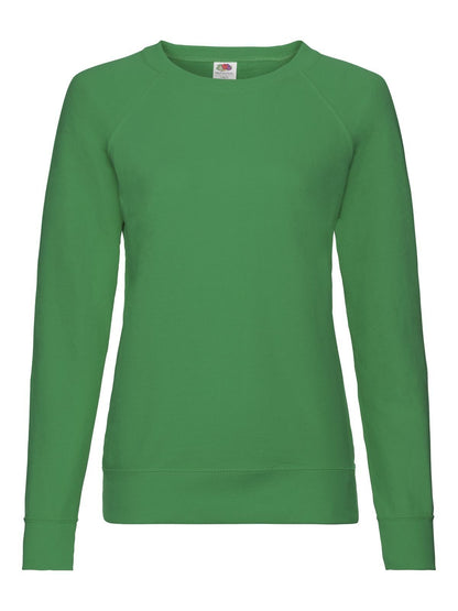 Fruit of the Loom Felpa Girocollo Leggera Donna Raglan