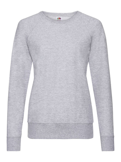 Fruit of the Loom Felpa Girocollo Leggera Donna Raglan