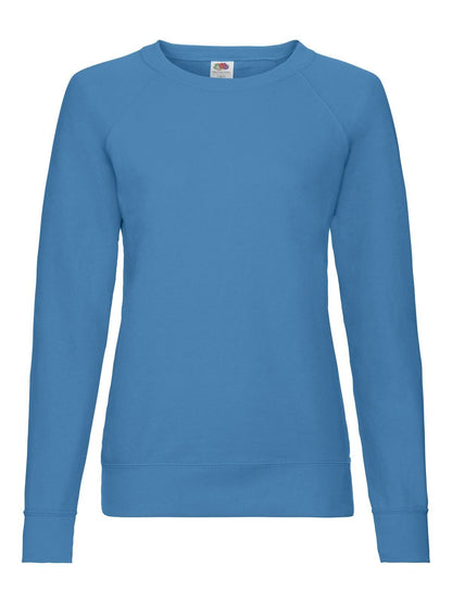 Fruit of the Loom Felpa Girocollo Leggera Donna Raglan